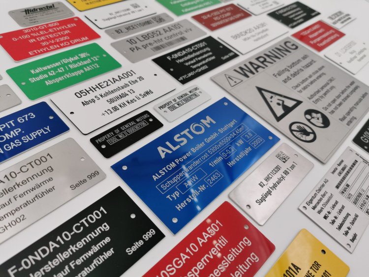 Engraved Plastic Labels Provider  | Bab Engineering