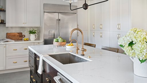 Why Quartz Kitchen Work Surfaces Are Perfect for Families & Busy Kitchens