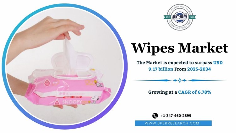 Wipes Market Growth, Size, Analysis, Trends, Revenue and Future Investment Opportunities Till 2034: SPER Market Research