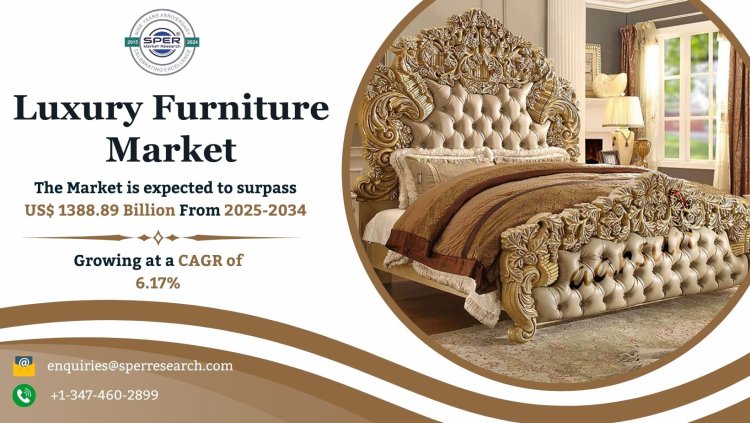 Luxury Furniture Market Growth, Share, Analysis, Growth Drivers, Revenue, Scope and Future Opportunities: SPER Market Research